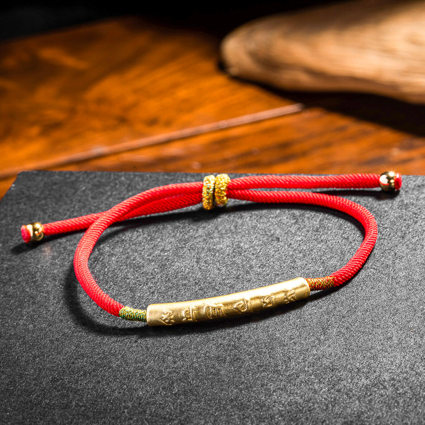 Zen Karma Tibetan Red String Bracelet – Buddhist Lucky Charm